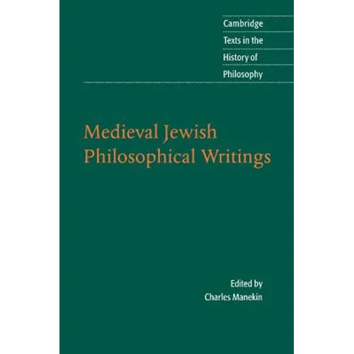 Medieval Jewish Philosophical Writings