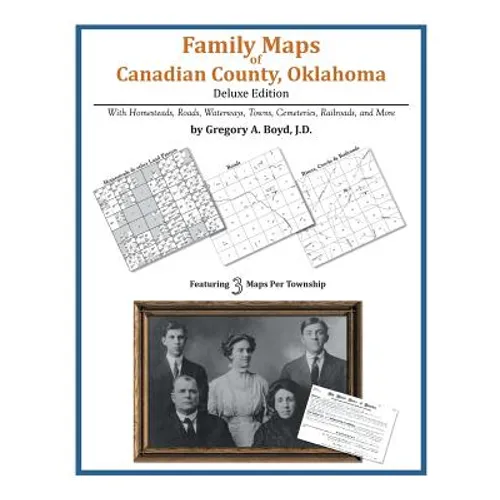 Family Maps of Canadian County, Oklahoma