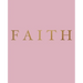 Faith: A decorative book for coffee tables, bookshelves and interior design styling - Stack deco books together to create a custom look