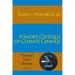 A Short Critique of Climate Change