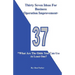 Thirty Seven Ideas For Business Operation Improvement*: *What Are The Odds You Can Use At Least One?