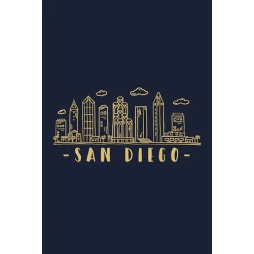 San Diego Skyline: San Diego travel inspired design. City of California, sights and history. Skyline and Cityscape.