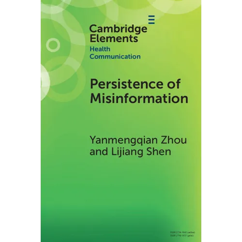 Persistence of Misinformation