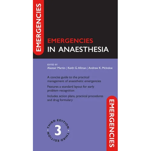 Emergencies in Anaesthesia 3e