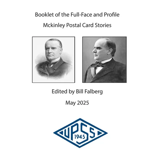 Booklet of the Full-Face and Profile McKinley Postal Card Stories
