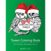 Tween Coloring Book: Christmas Designs Vol 2: Colouring Book for Teenagers, Young Adults, Boys, Girls, Ages 9-12, 13-16, Cute Arts & Craft Gift, Detai