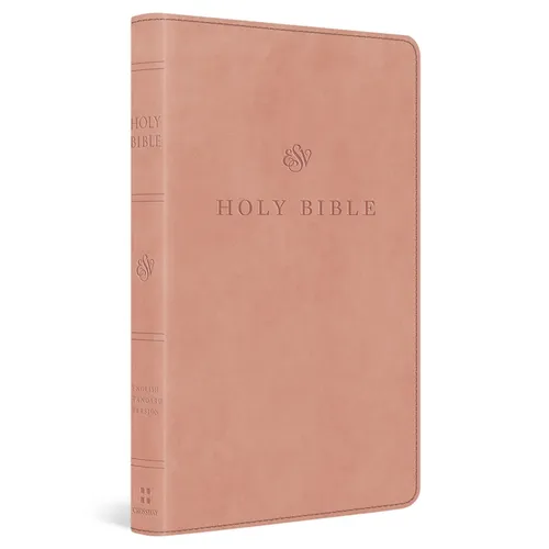 ESV Premium Church Bible, Large Print (Trutone, Blush Rose)