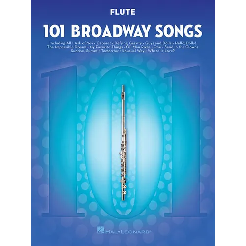101 Broadway Songs for Flute