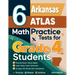 6 Arkansas ATLAS Grade 4 Math Practice Tests: A Complete Guide to Building Math Mastery and Excelling on the Arkansas ATLAS Test