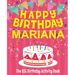 Happy Birthday Mariana - The Big Birthday Activity Book: Personalized Children's Activity Book