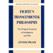 Fichte's Transcendental Philosophy: The Original Duplicity of Intelligence and Will