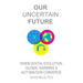 Our Uncertain Future: When Digital Evolution, Global Warming and Automation Converge