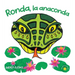 Ronda, la anaconda: Aprendemos a comer saludable. ¡En español! (Spanish Edition)