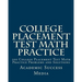 College Placement Test Math Practice: 200 College Placement Test Math Practice Problems and Solutions