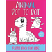 Animal Dot To Dot Puzzle Book For Kids Ages 4-6