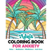 Adult Coloring Book For Anxiety: Relaxing Stained Glass Mosaic Kaleidoscope Landscapes Nature Animals Flowers. Abstract Amazing Mindful Patterns. Stre