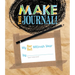 Make This Journal! My Bar/Bat Mitzvah Year