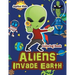 Aliens Invade Earth Coloring Book