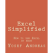 Excel Simplified: How to use Excel at ease