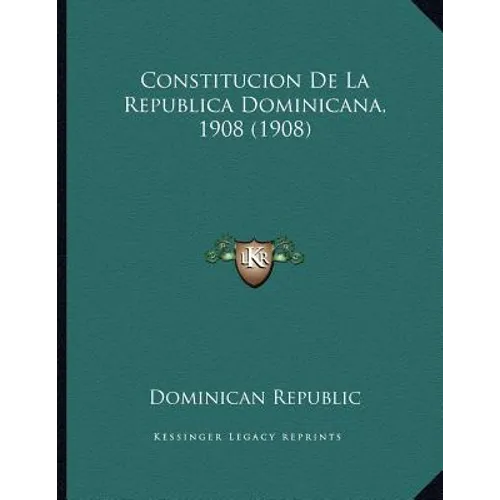 Constitucion De La Republica Dominicana, 1908 (1908)