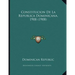 Constitucion De La Republica Dominicana, 1908 (1908)