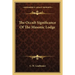The Occult Significance Of The Masonic Lodge