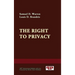 The Right to Privacy