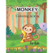 Monkey Coloring Book For Kids: jungle animal book, monkey coloring book
