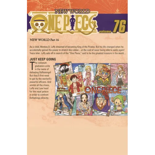 Just Keep Going. (One Piece, Vol. 76)