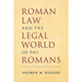 Roman Law and the Legal World of the Romans