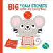 Big Foam Stickers: Sticker & Coloring Book (Mouse & Friends)