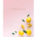Recipe Journal - Lemons