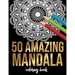50 Amazing Mandala Coloring book: 50 Different MANDALAS Adult Coloring Book Friendly Relaxing & Creative Art Activities on High-Quality (Mandala Color