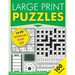 Large Print Puzzles: Featuring large print solutions