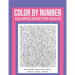 Color By Number Coloring Book For Adults: Stress Relieving And Relaxing Designs!