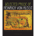 Selected Prose of Heinrich Von Kleist