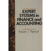 Expert Systems in Finance and Accounting