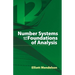 Number Systems and the Foundations of Analysis