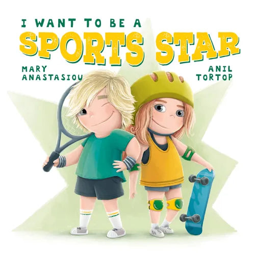 I Want to Be a Sports Star - Board Book