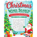 Christmas Word Search Large Print Puzzle Book for Adults & Seniors: 100 Fun & Festive Word Find Puzzles with Answers - Holiday Activity Book for Relax