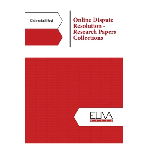 Online Dispute Resolution - Research Papers Collections