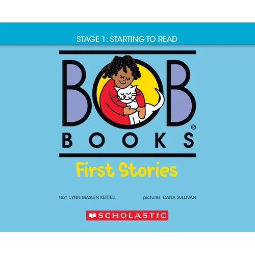 Bob Books - First Stories Hardcover Bind-Up Phonics, Ages 4 and Up, Kindergarten (Stage 1: Starting to Read)