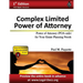 Complex Power of Attorney: Fillable Power of Attorney (POA Only) For Your Estate Planning Needs