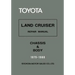 Toyota Land Cruiser Repair Manual - Chassis & Body - 1975-1980