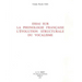Essai Sur La Phonologie Francaise, l'Evolution Structurale Du Vocalisme