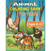 Animal Coloring Book For Kids Ages 8-10: 35 cute animal designs to color - Stress Relieving Patterns