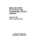 Bible Records of Suffolk and Nansemond County, Virginia