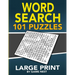 Word Search 101 Puzzles Large Print: Fun & Challenging Puzzle Games for Adults and Kids