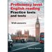 Proficiency level English Reading - Practice texts and tests