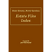 Gates County, North Carolina Estate Files Index